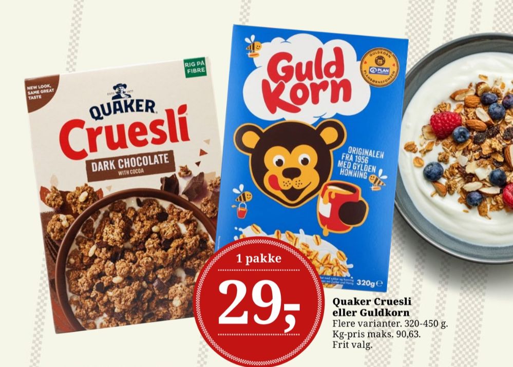 Quaker, Cruesli Dark Chocolate