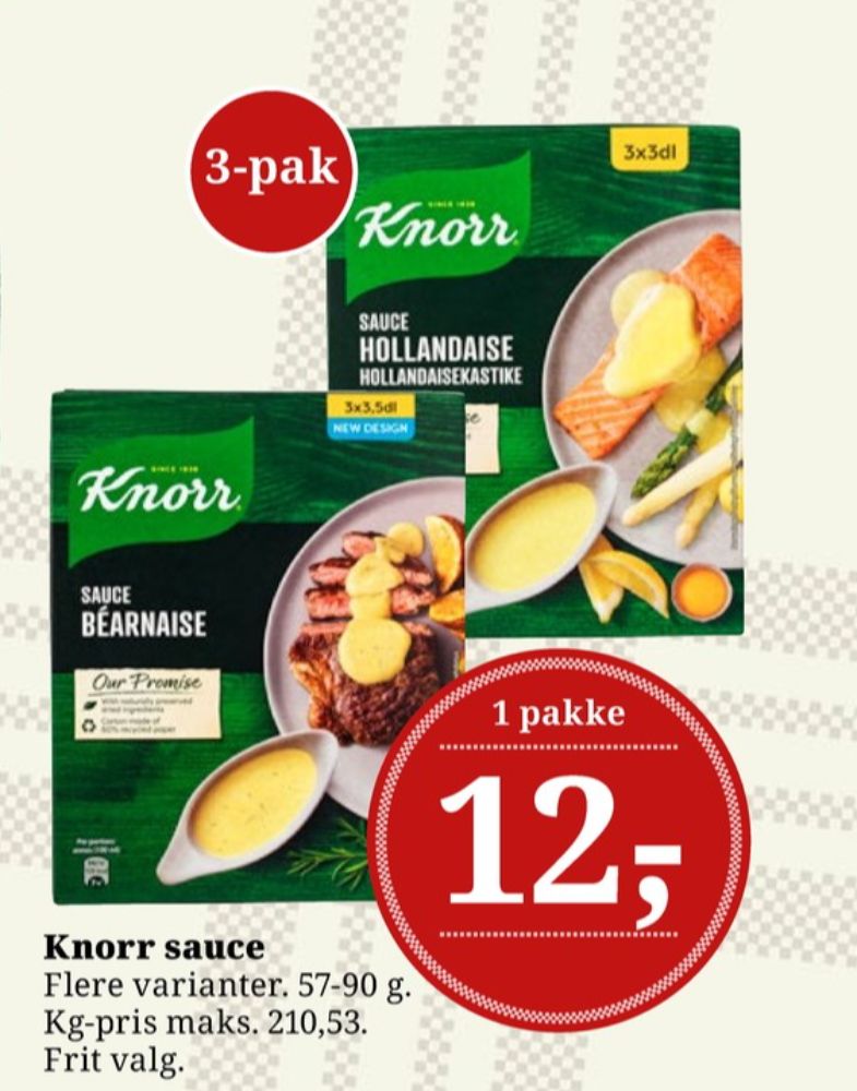 Knorr, Bearnaisesauce
