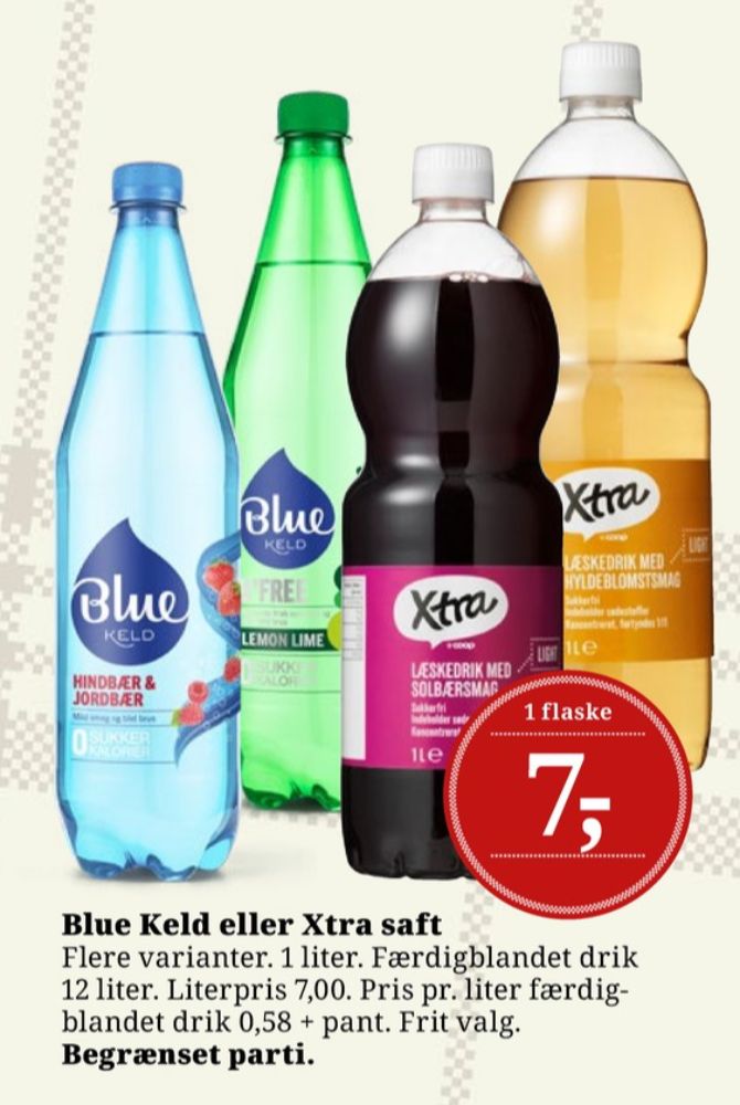 Xtra, Hyldeblomst Læskedrik