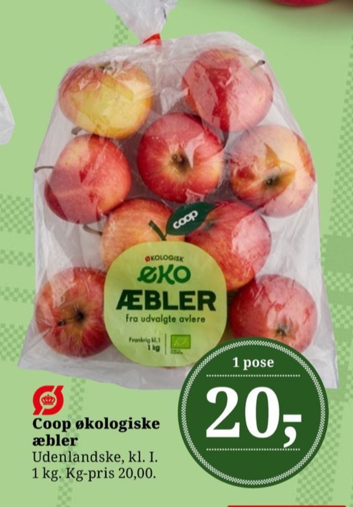 Coop, Æbler