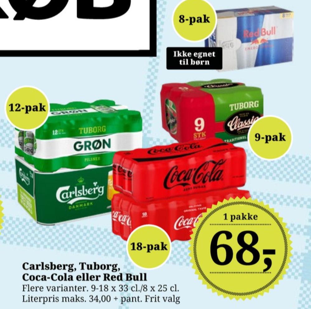 Red Bull Energy, Energidrik 8 pk.