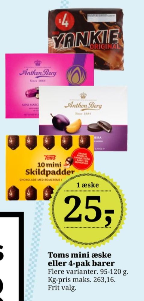 Anthon Berg The Original, Marcipantærter Blomme i Madeira