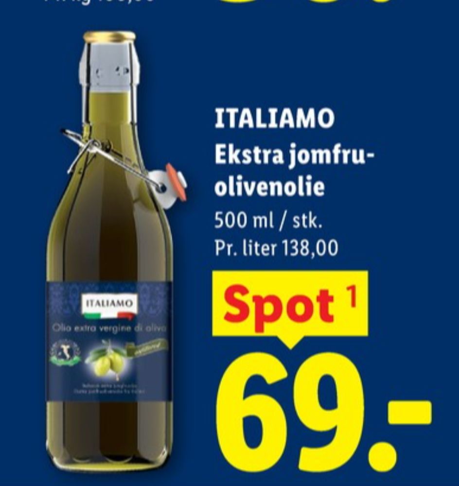 Italiamo, Olivenolie