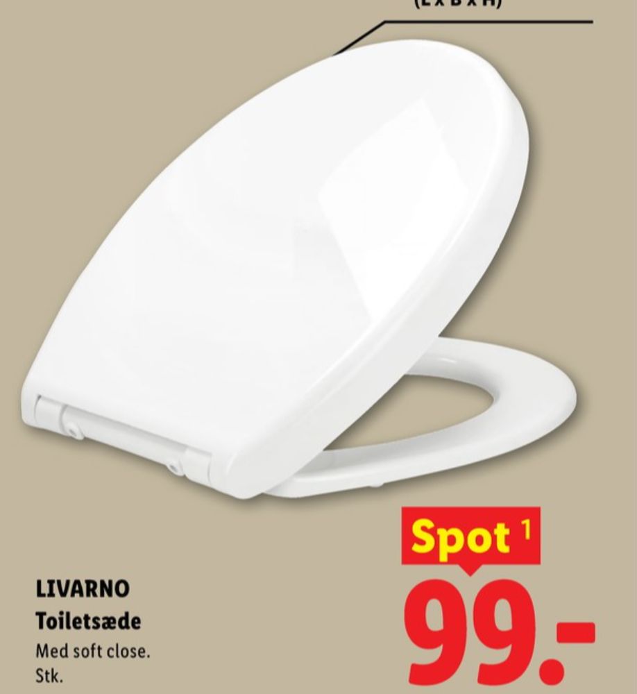 Livarno, Toiletsæde