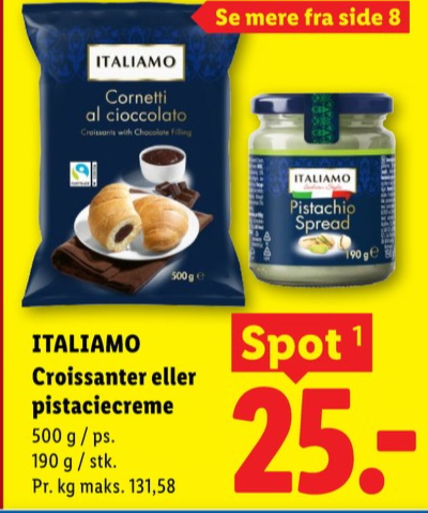 Italiamo, Cornetti al Cioccolato