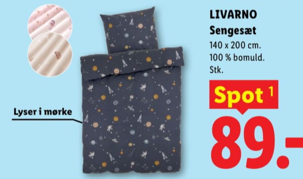 Livarno, Sengesæt