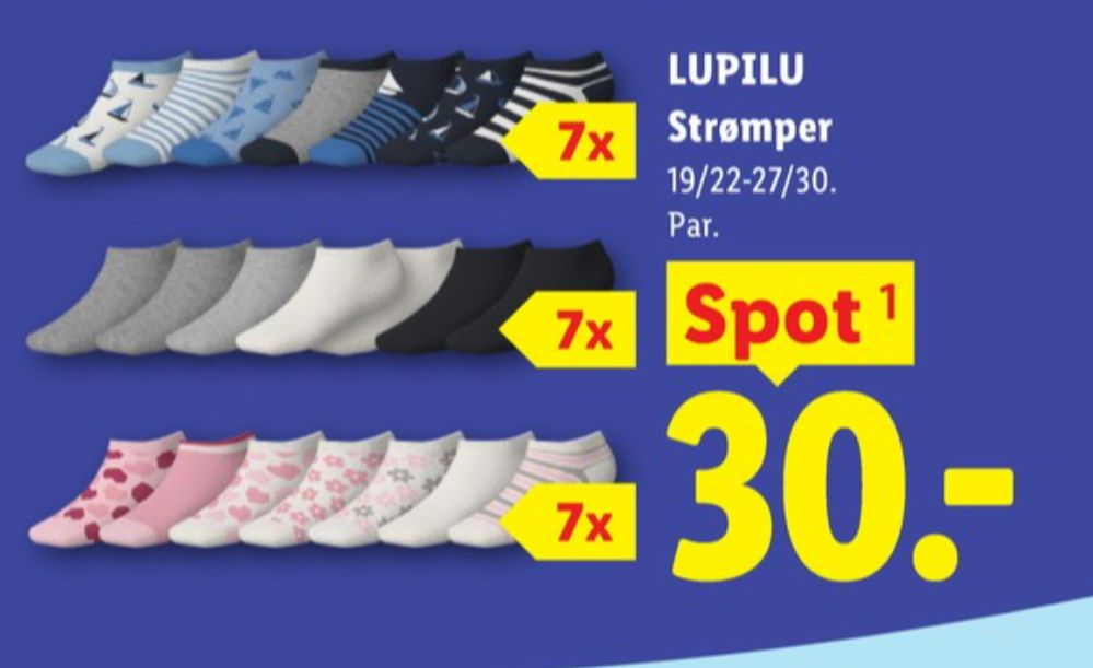 Lupilu, Strømper