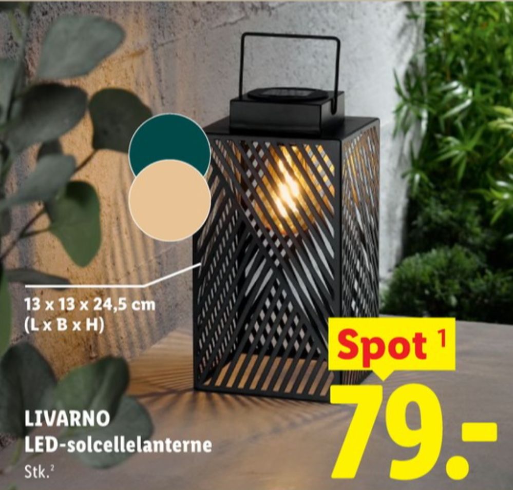 Livarno, Solcellelanterne