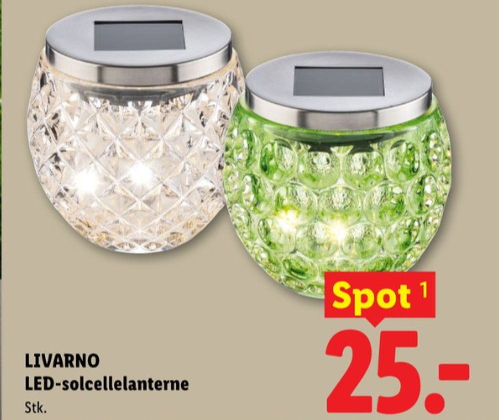 Livarno, Solcellelanterne