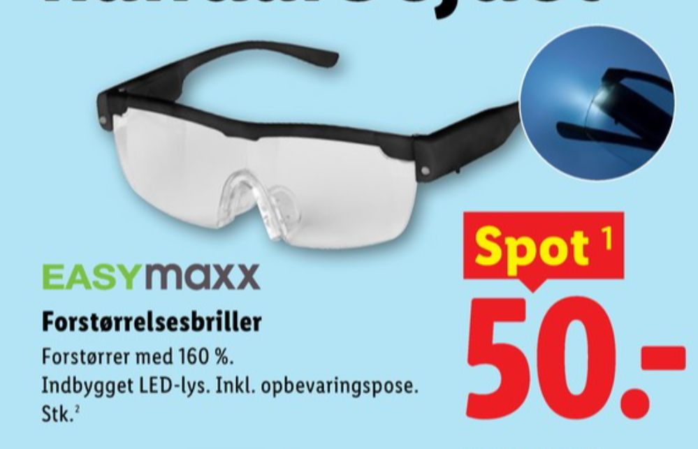 Easymaxx, Briller