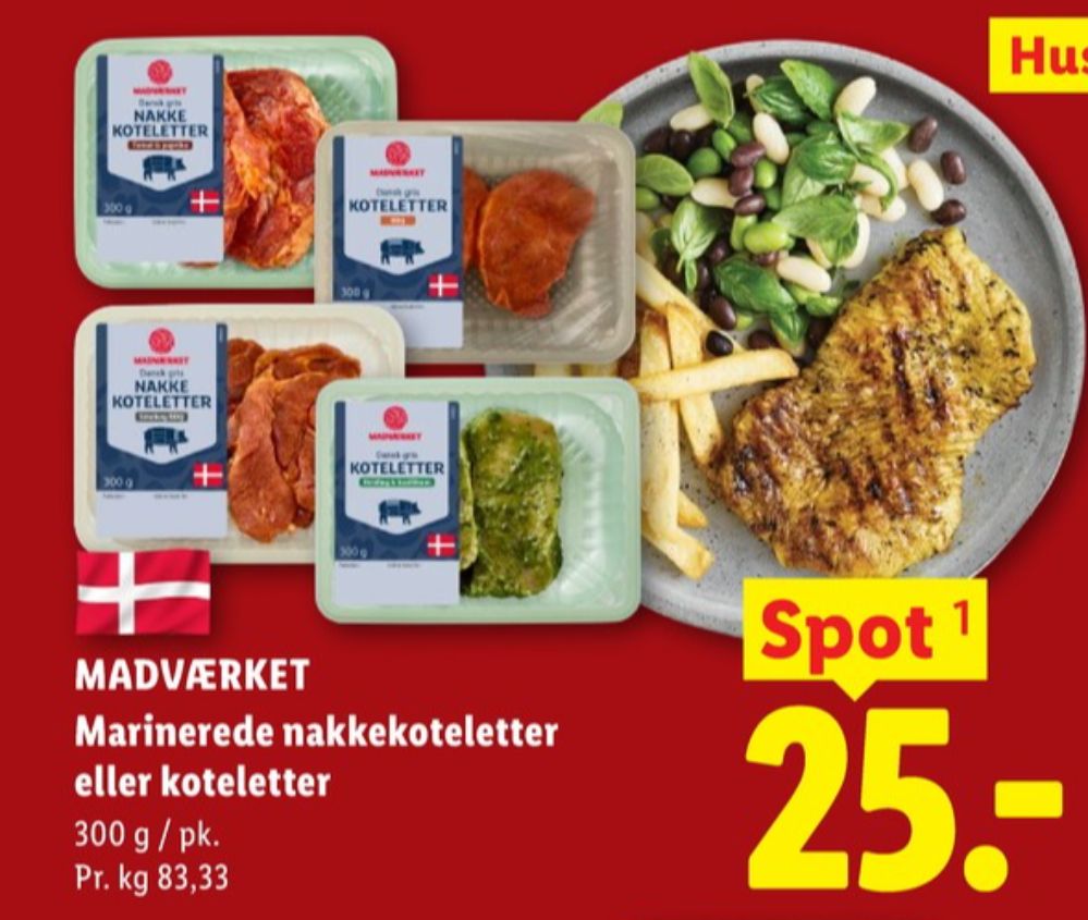 Madværket, Nakkekoteletter