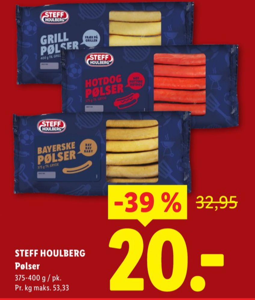 Steff Houlberg, Grillpølser