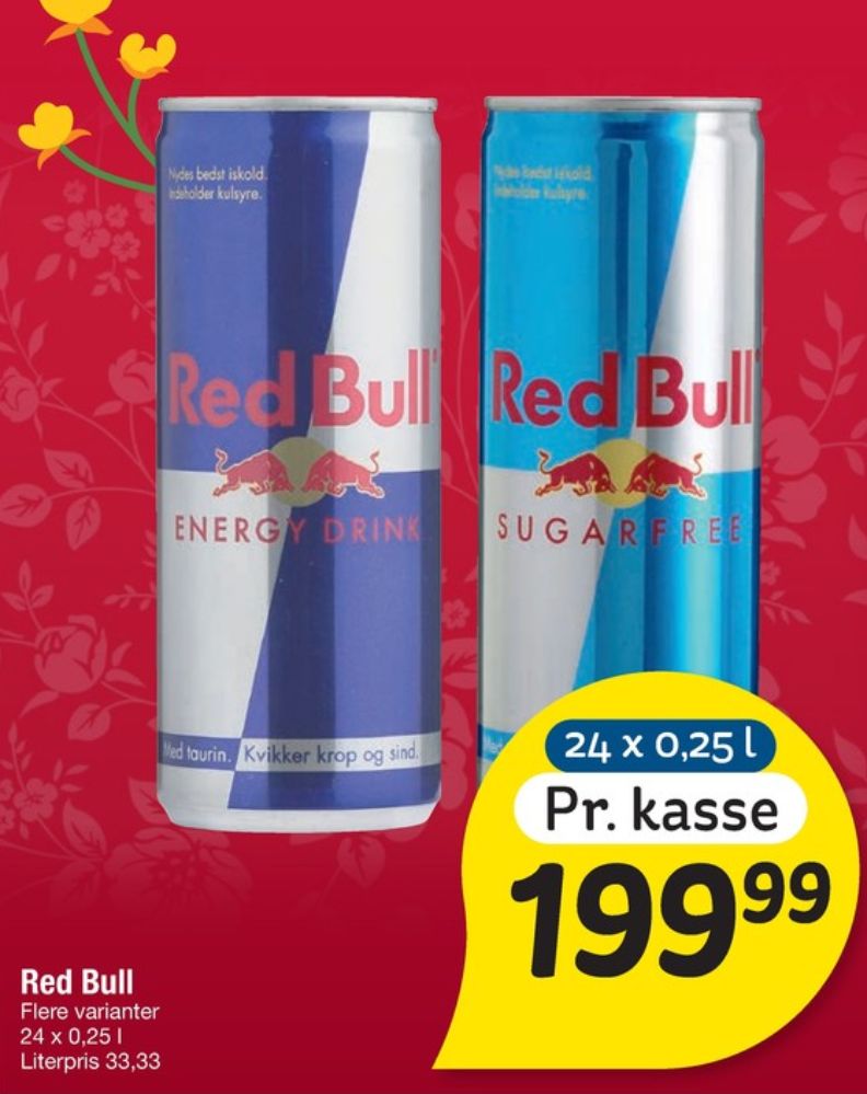 Red Bull Energy, Energidrik 24 pk.