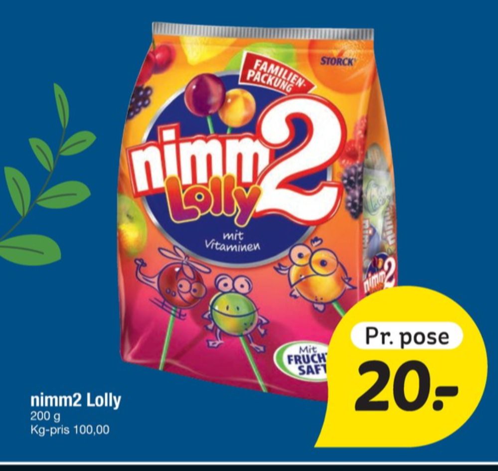 Nimm2, Lolly Slikpose