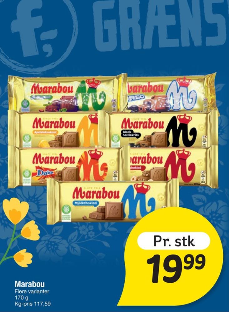 Marabou Oreo, Chokoladeplade 