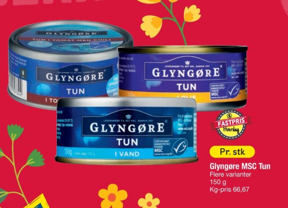 Glyngøre, Tun i tomat med Chili