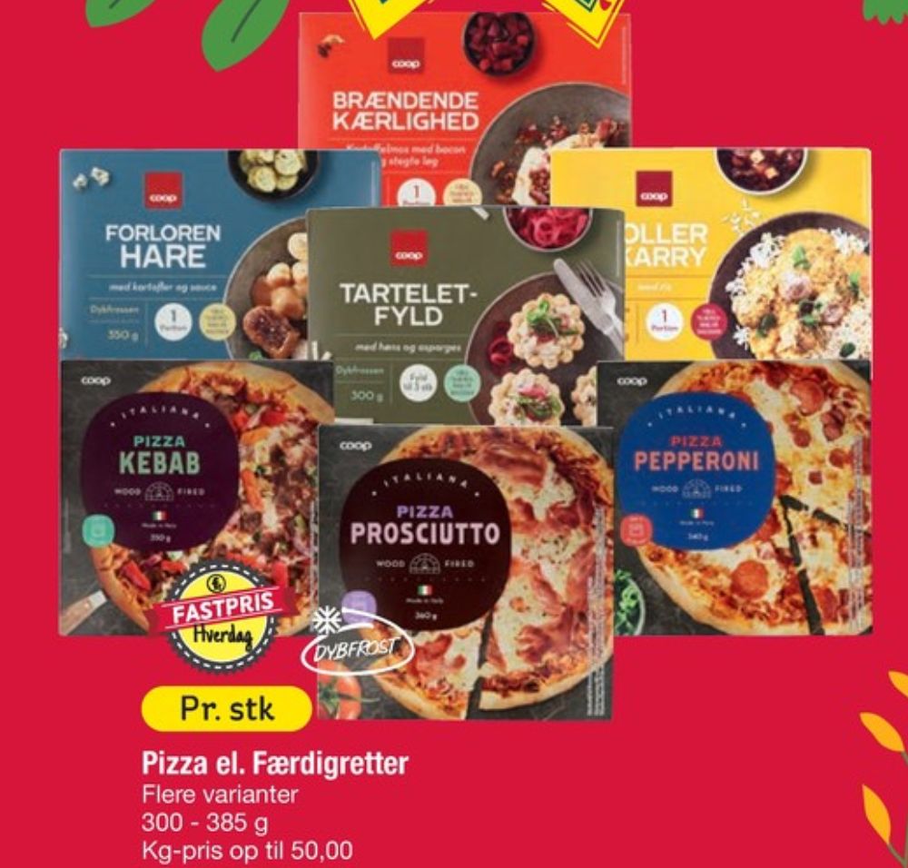 Coop, Boller i Karry