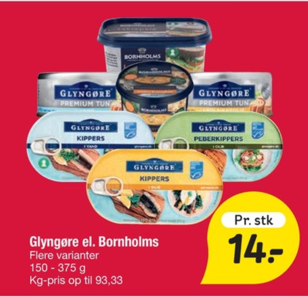 Glyngøre, Premium tun i solsikke olie