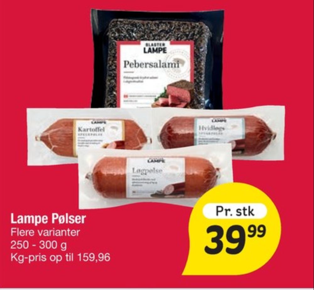 Slagter Lampe, Kartoffelspegepølse