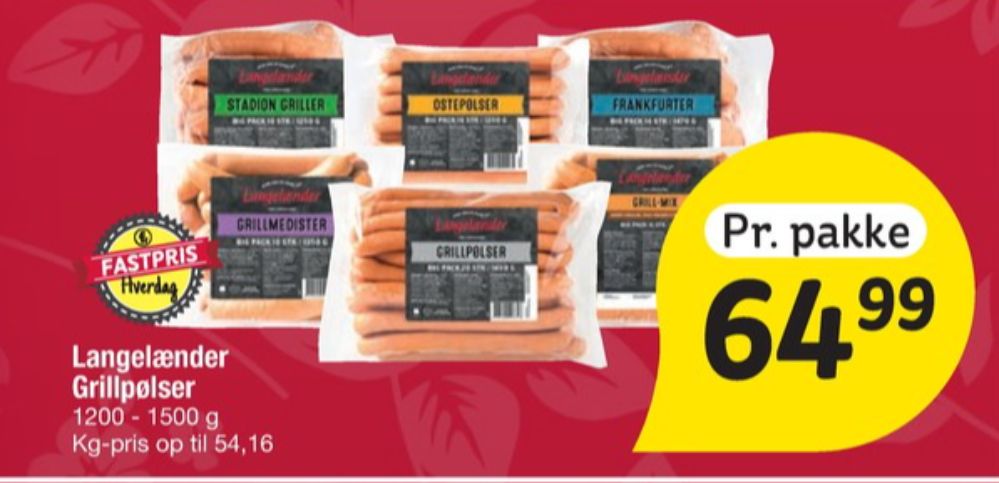 Langelænder, Grillmedister