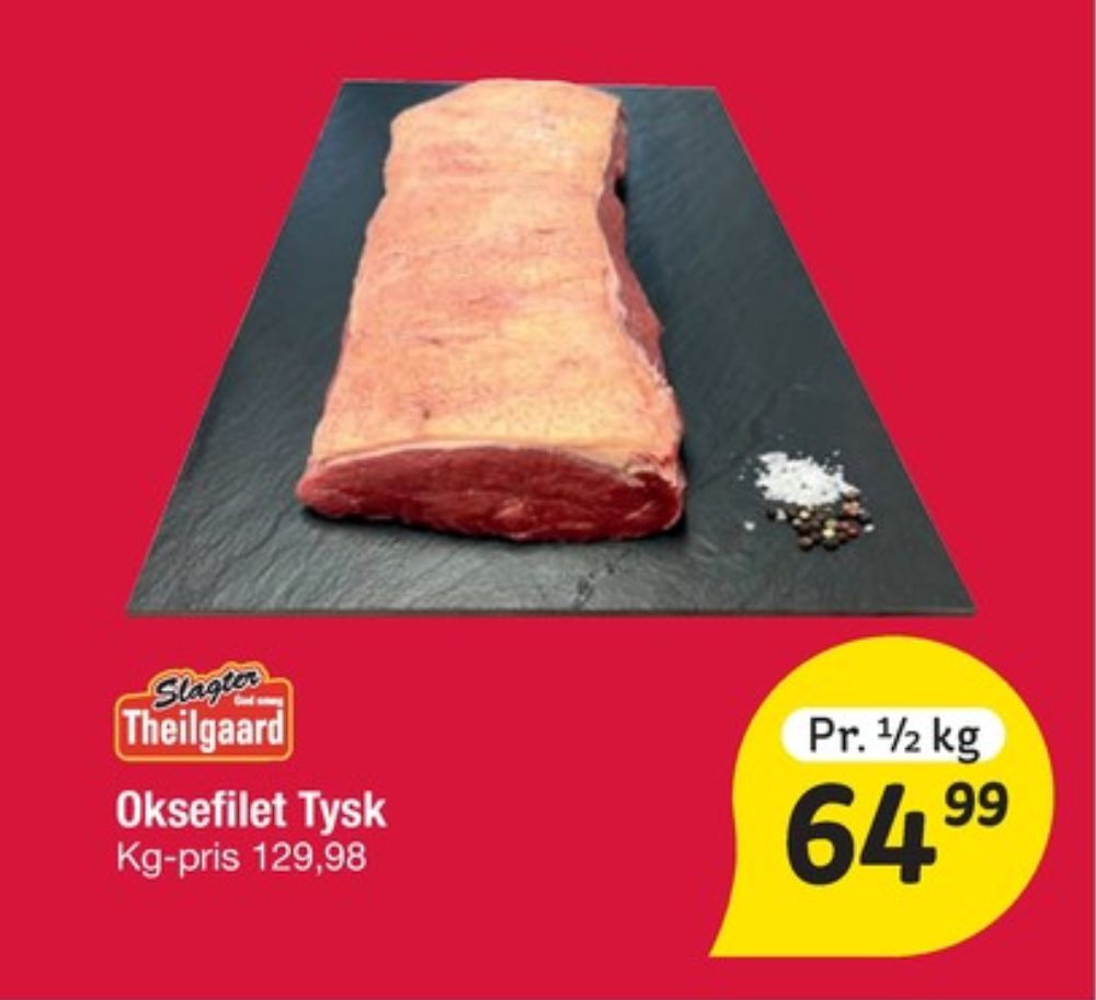 Theilgaard, Oksefilet