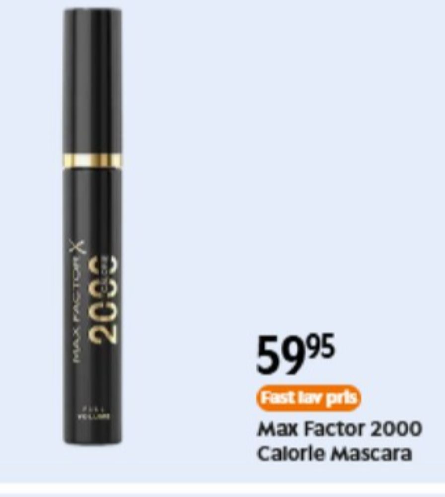 Max Factor, Mascara