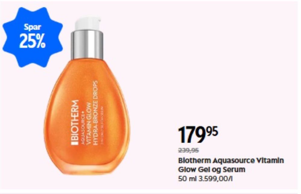 Biotherm, Serum