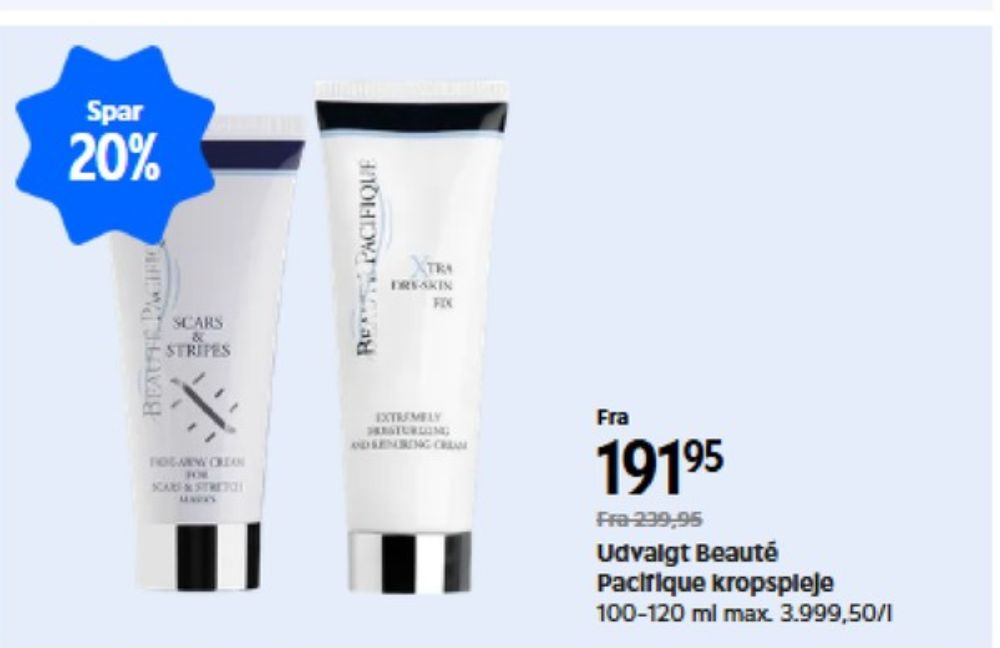 Beauté Pacifique, Creme