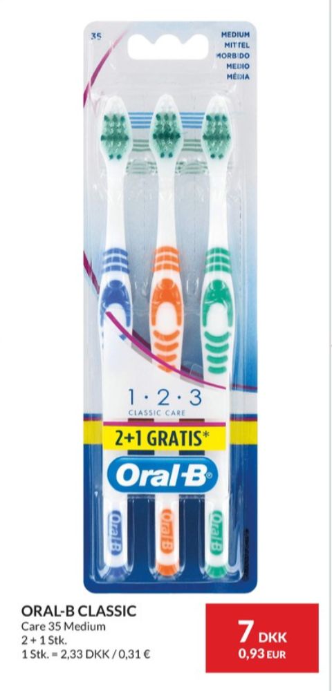 Oral-B, Tandbørste