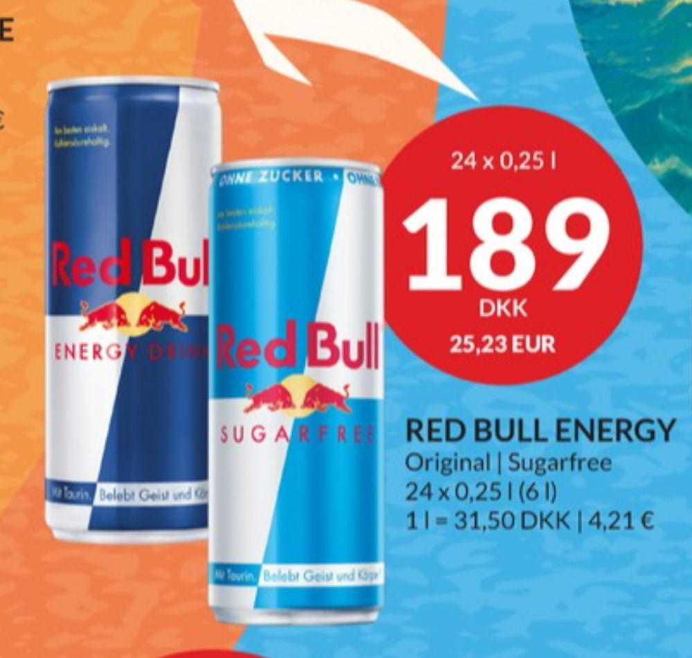 Red Bull Energy, Energidrik 24 pk.