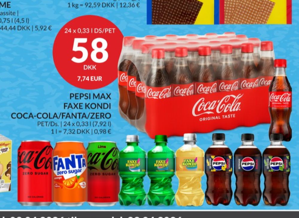 Coca Cola Zero, Cola 24 pk.