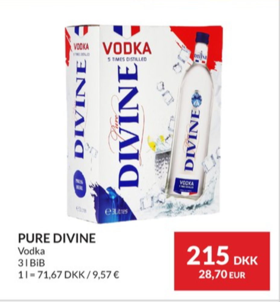Pure Devine, Vodka