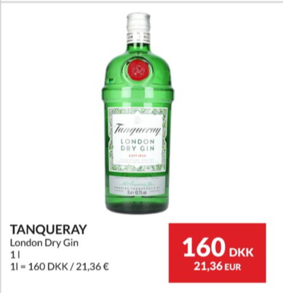 Tanqueray London Dry, Gin