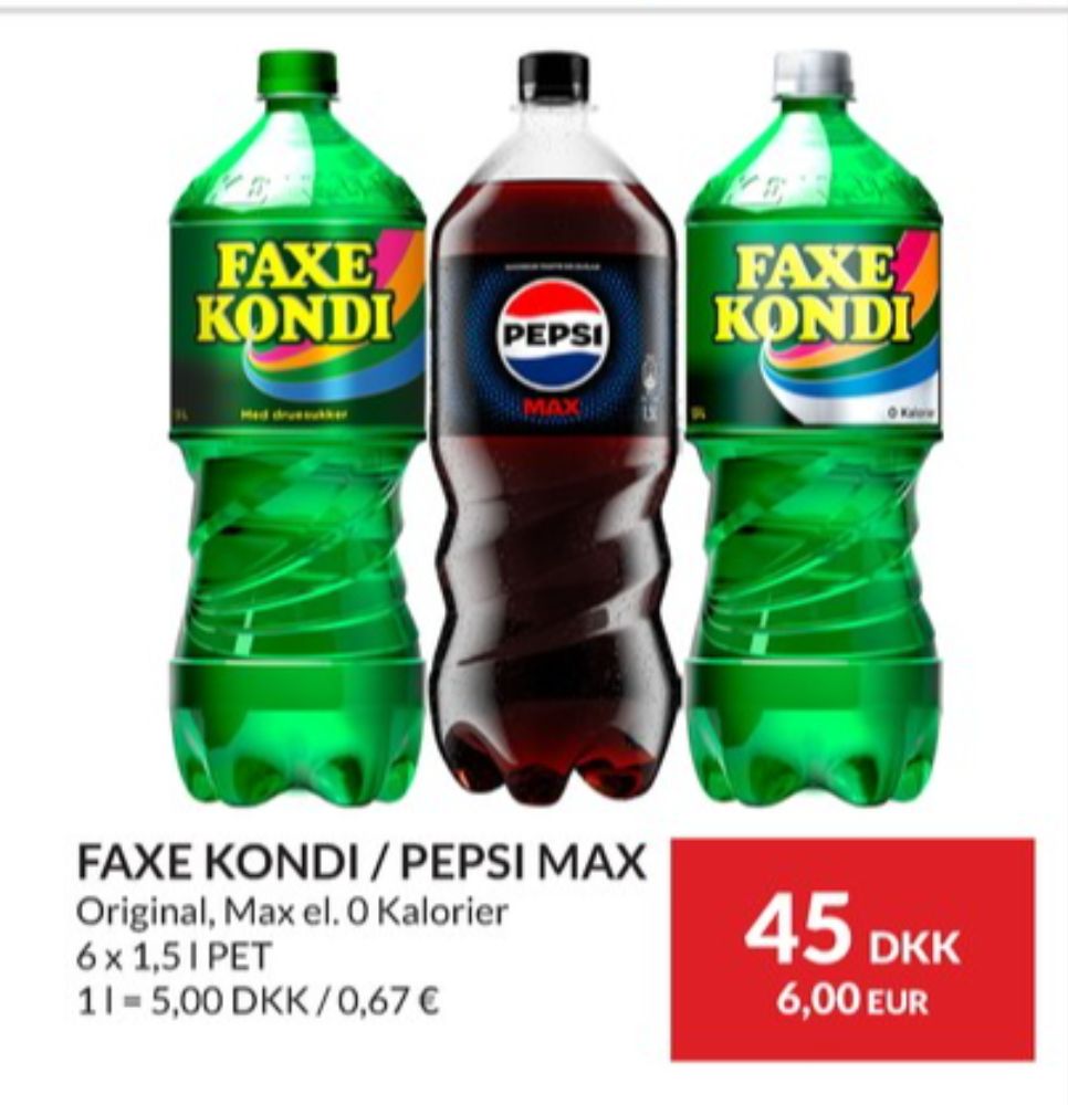 Pepsi Max, Cola 6 pk.