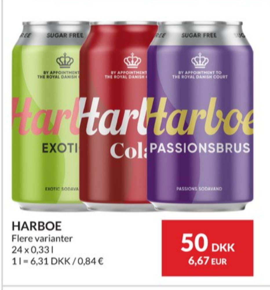 Harboe, Cola