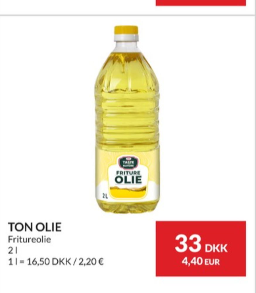 Taste of Nature, Rapsolie