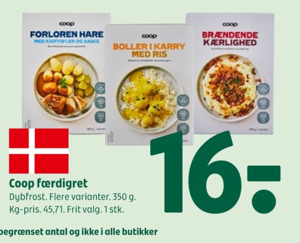 Coop, Boller i Karry