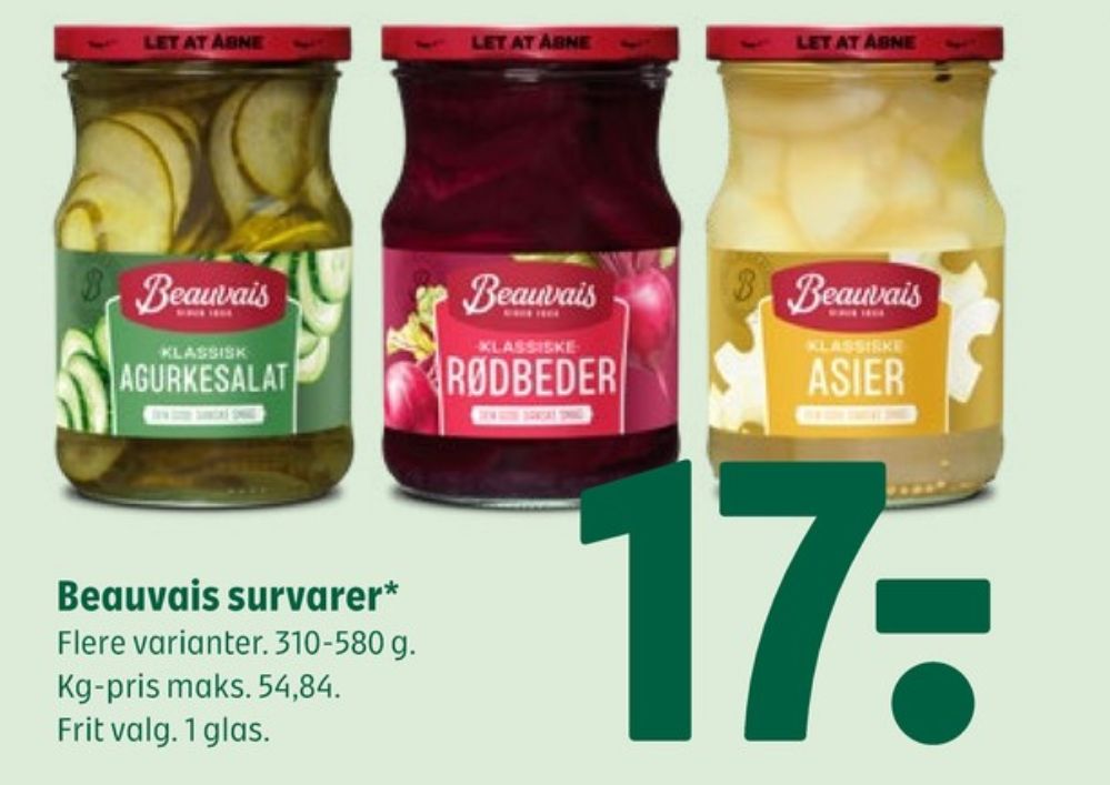 Beauvais, Asier syltet