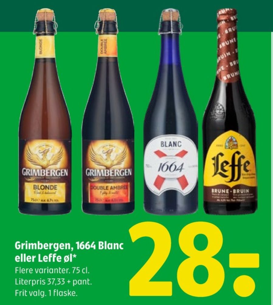 Grimbergen Blonde, Specialøl 6 pk.