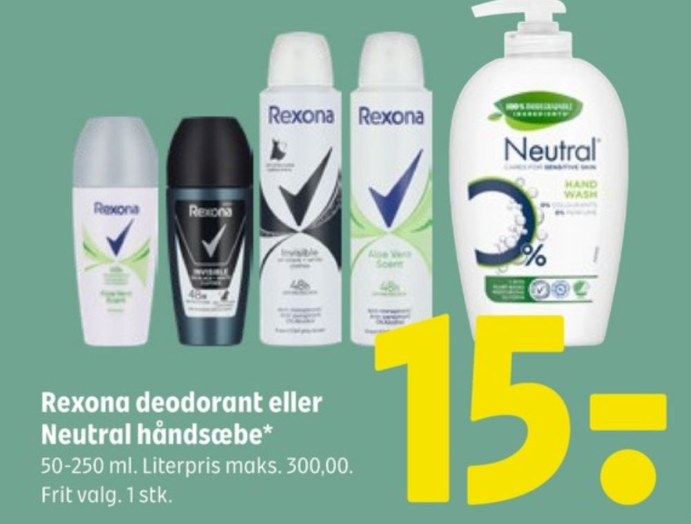 Rexona, Deospray