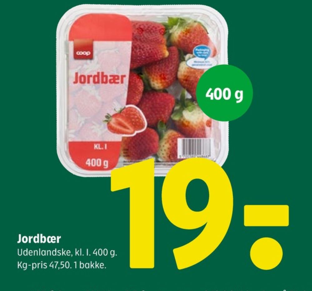 Coop, Jordbær