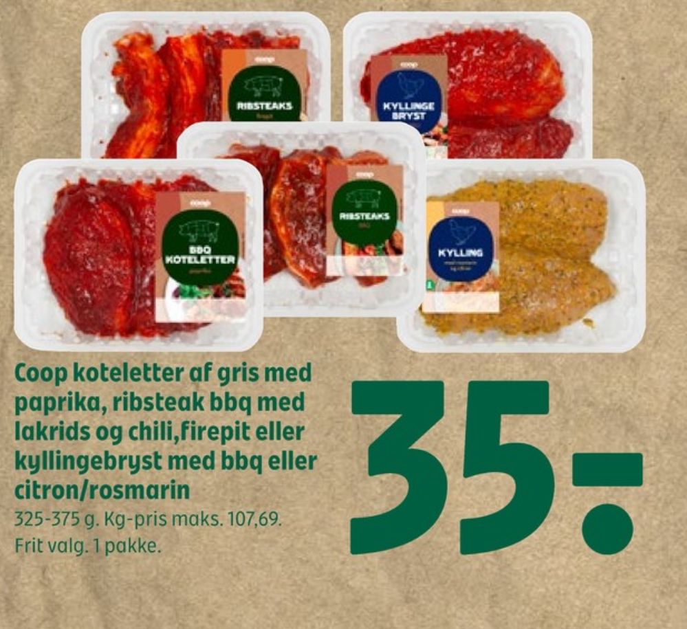 Coop, Kyllingebrystfilet