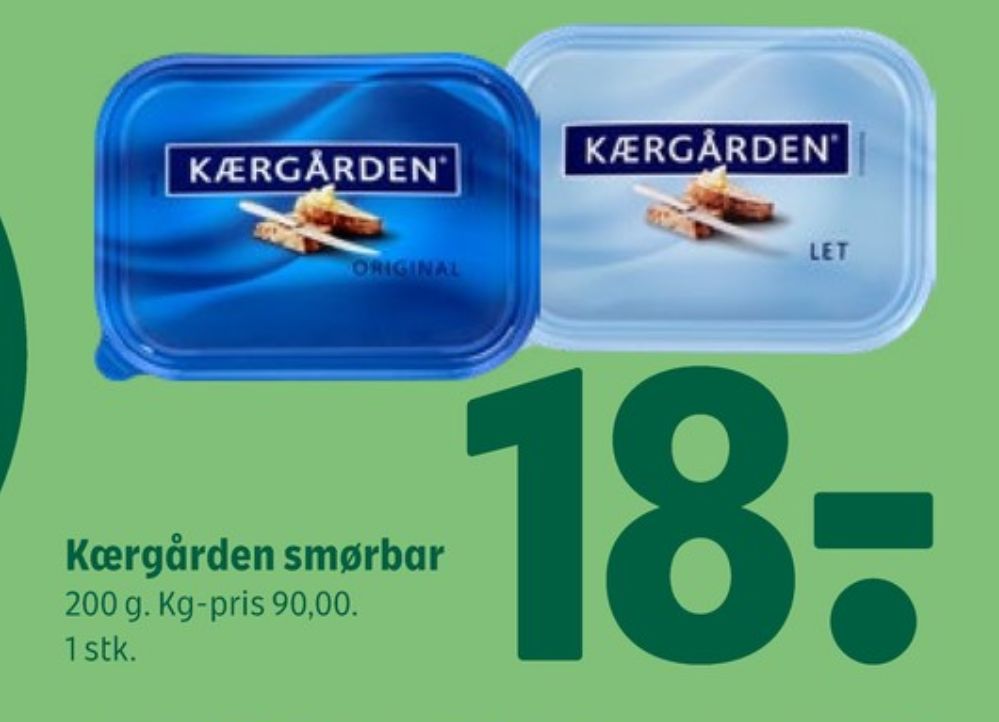 Kærgården, Smørbar