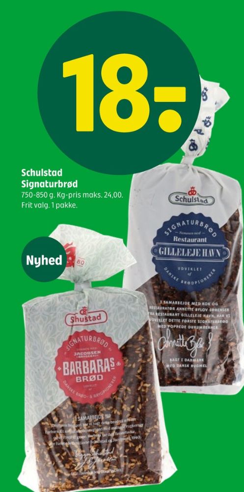 Schulstad Signaturbrød Barbaras, Rugbrødsskiver