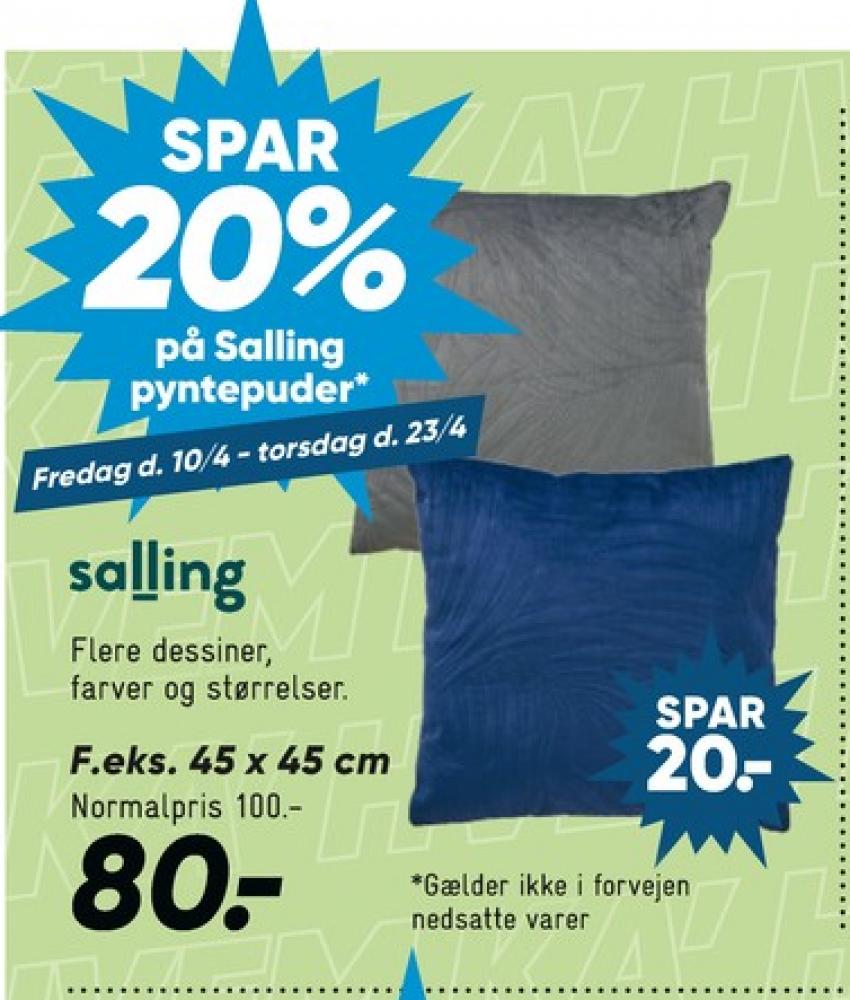 Salling, Puder