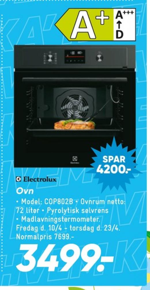 Electrolux, Indbygningsovn