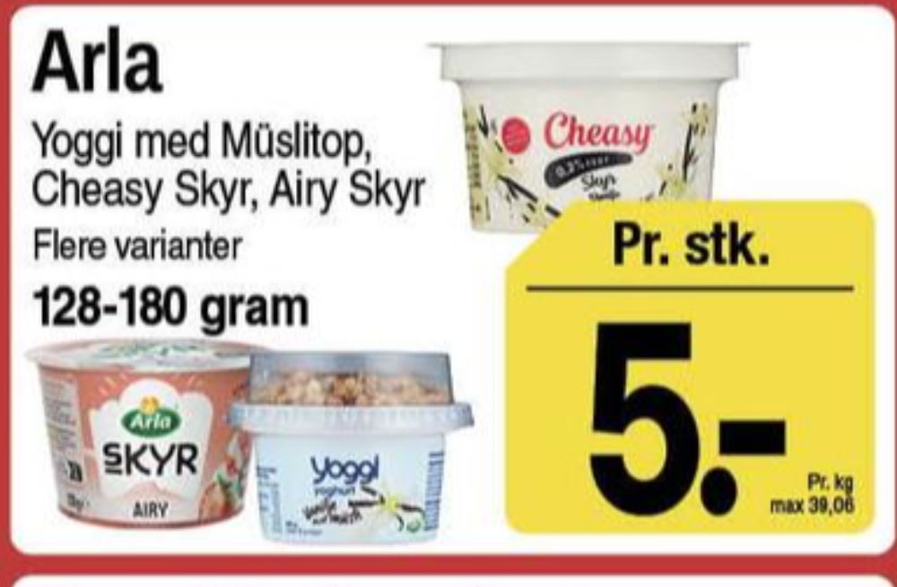 Cheasy, Vanilje Skyr 