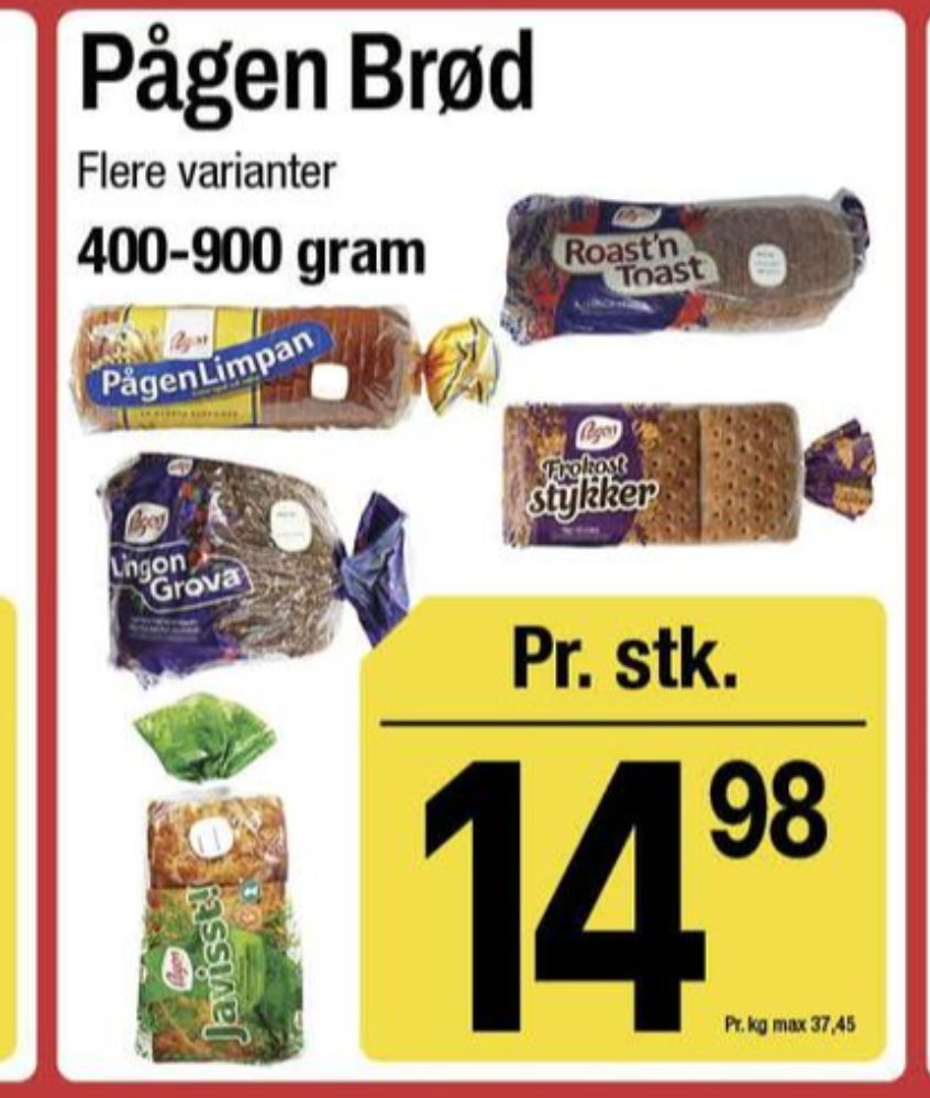 Pågen Javisst, Boller