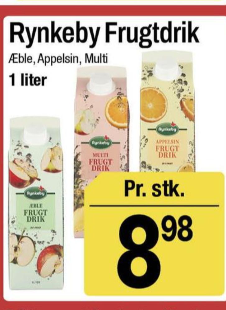 Rynkeby, Multi Frugtdrik