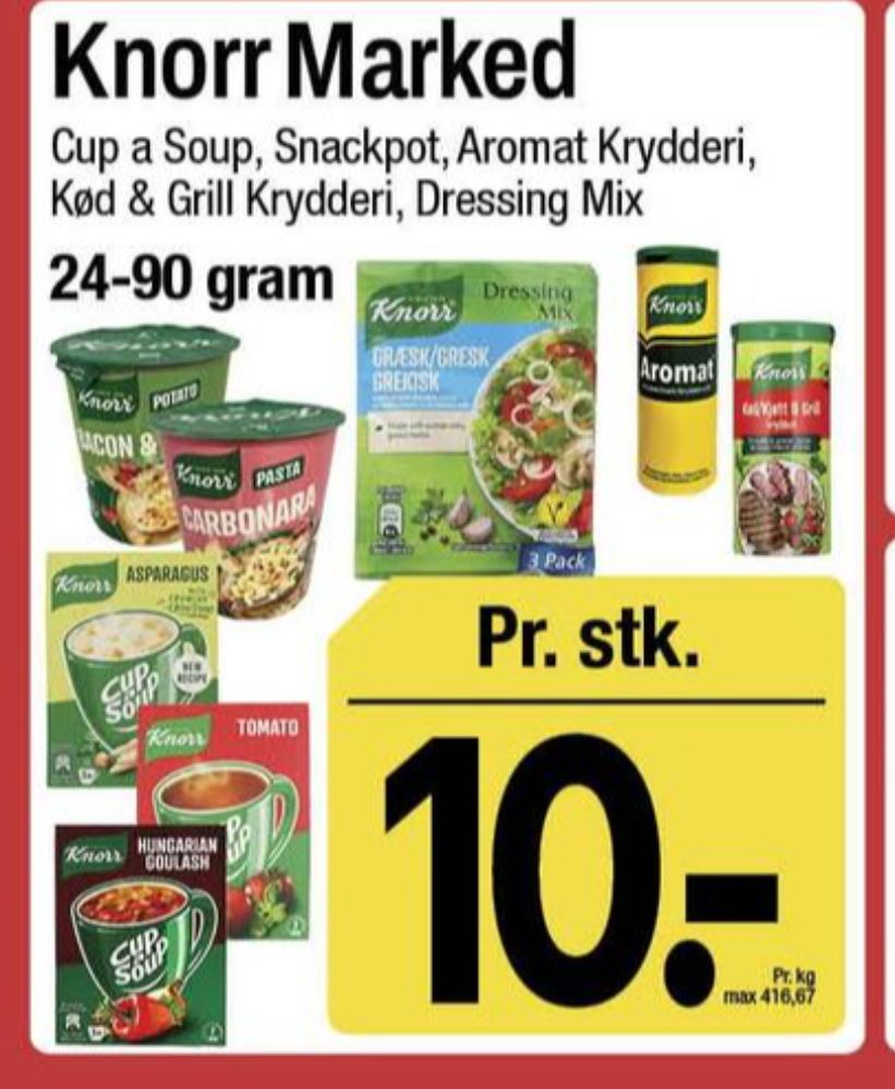 Knorr Potato Snack Pot, Bacon & Onion Noodles